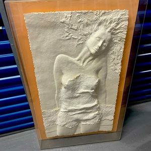 3D Embossed Paper Art Work "Ecstasy" by Jeff Hill